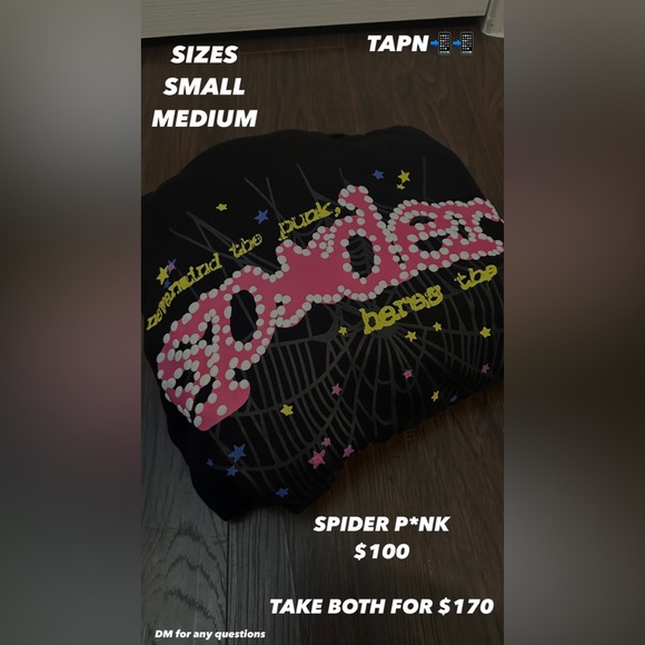 So5der P*nk Hoodie - Picture 1 of 1